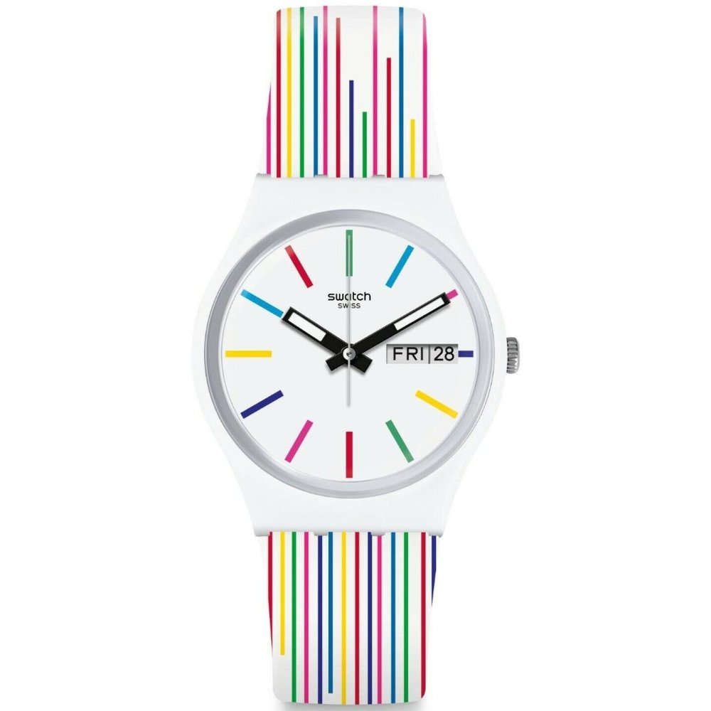 Men's Women's Kids Swatch Standards White Samba Great Condition